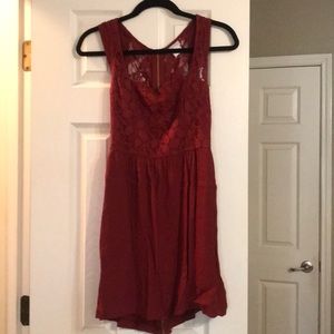 Urban Outfitters Cooperative Red Dress